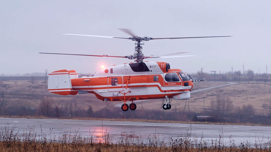 Feuerlöschen bei minus 20 Grad Zulassung für Kamow Ka 32 aerokurier