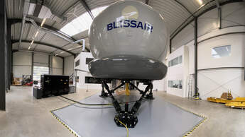 Blissair-Simulator in Bocholt.