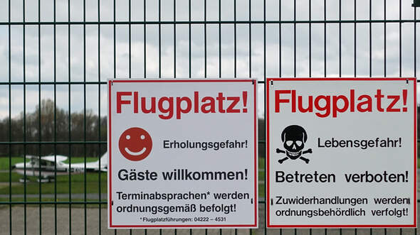 Das Atlas Airfield in Ganderkesee setzt auch auf Angeboten anstatt Verbote.