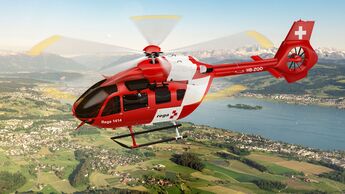 Die Rega beschafft neuen neue Airbus Helicopters mit Fünfblattrotor.
