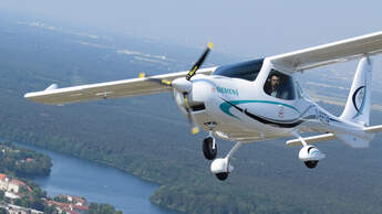 Flight Design F2e mit Siemens-Elektromotor.