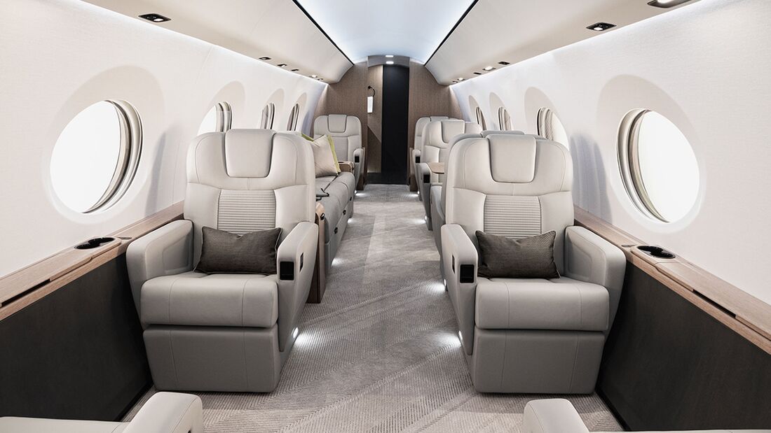 Gulfstream stellte am 4. September 2021 seine neuen Modelle G800 und G400 vor. 