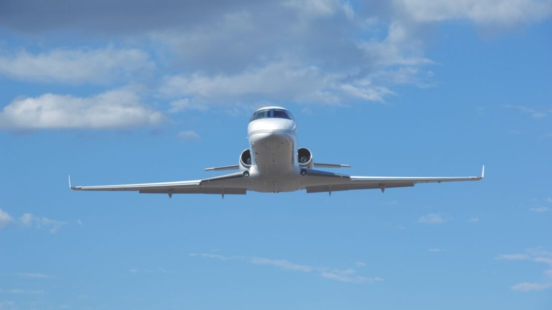 Gulfstream fliegt mit Bio-Treibstoff