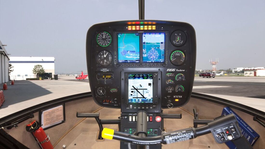G500H und kombinierter Autopilot für die R66