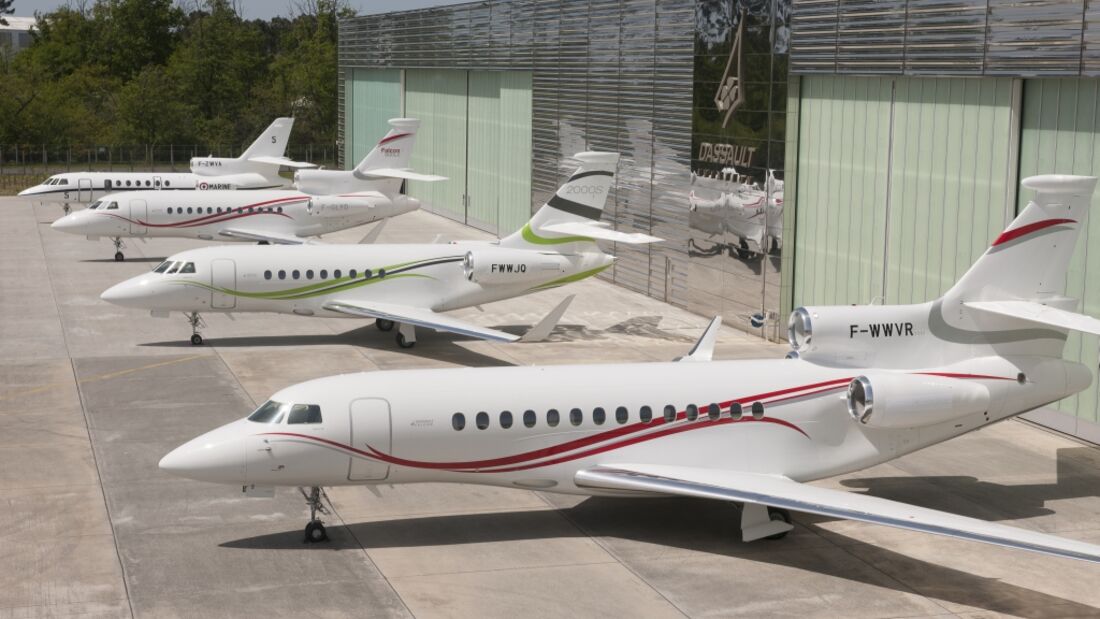 Neues Service-Center für Dassault Falcon Jets