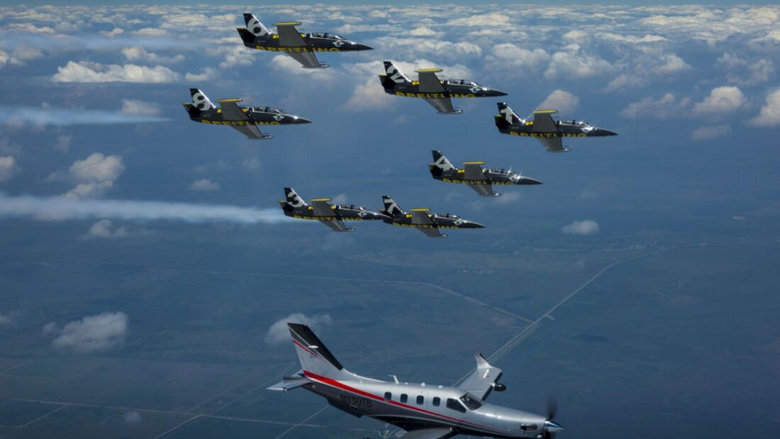 TBM-Piloten erleben die L-39 Albatros