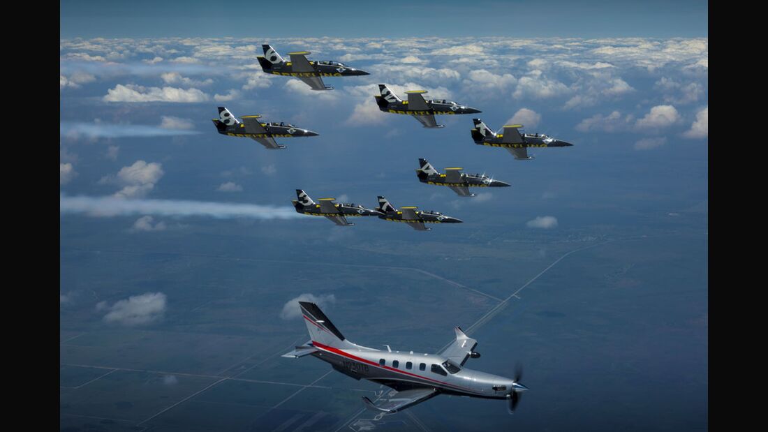 TBM-Piloten erleben die L-39 Albatros