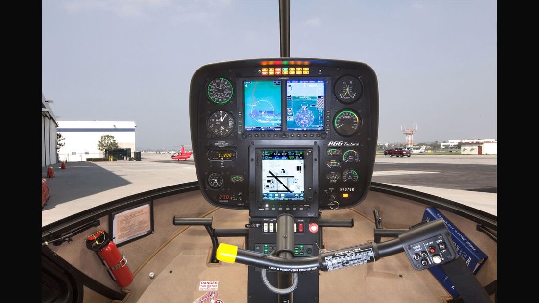 G500H und kombinierter Autopilot für die R66