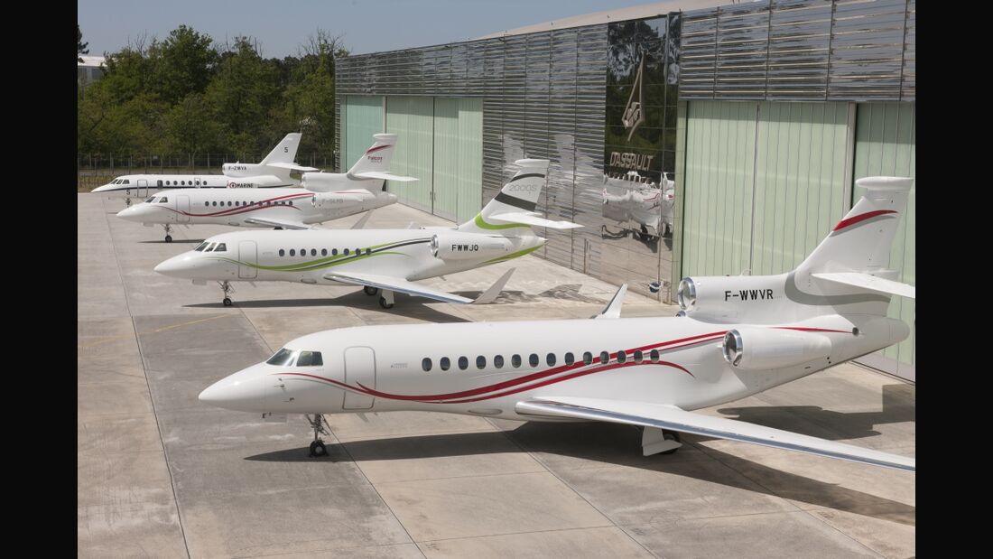Neues Service-Center für Dassault Falcon Jets