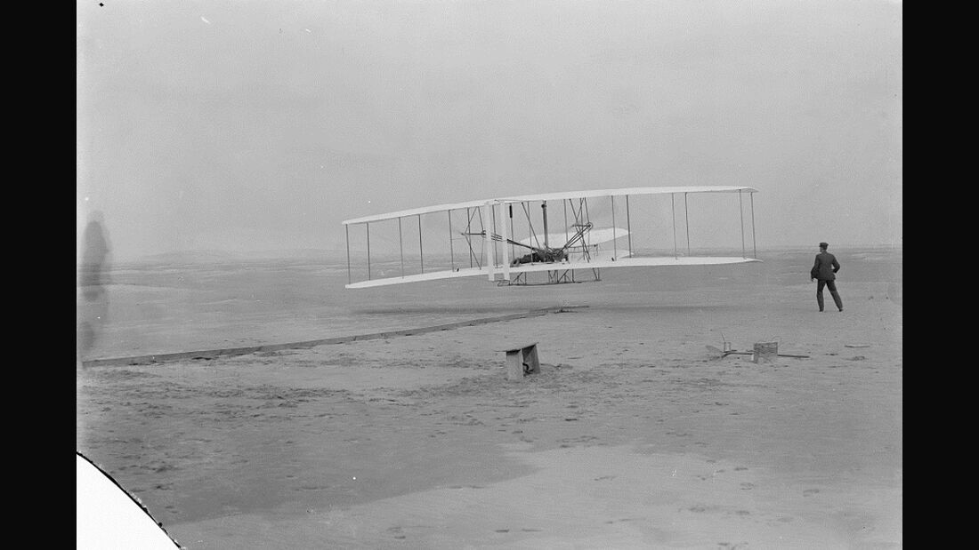 17. Dezember 1903: Der Wright-Flyer hebt ab