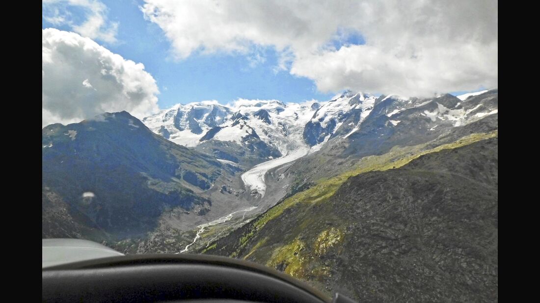 Gebirgsflugeinweisung: Faszination Alpen