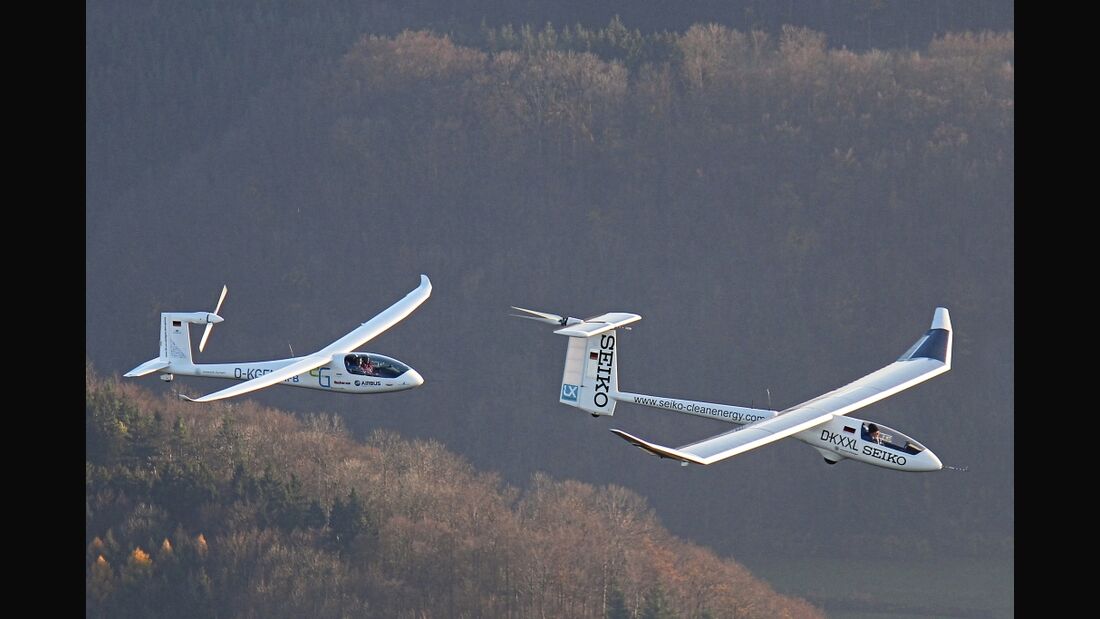E-Segelflugzeug – Fliegen mit Strom