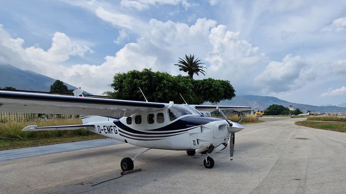 Vier-Länder-Tour mit der Cessna 210