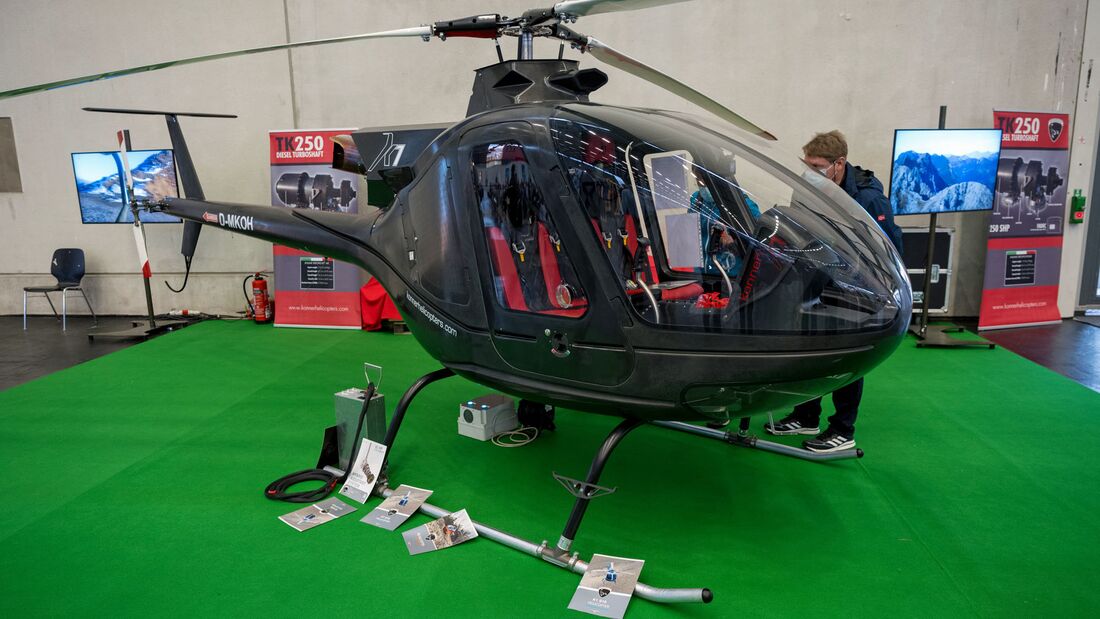 DAeC-Zulassung für Turbinen-Helikopter Konner K1